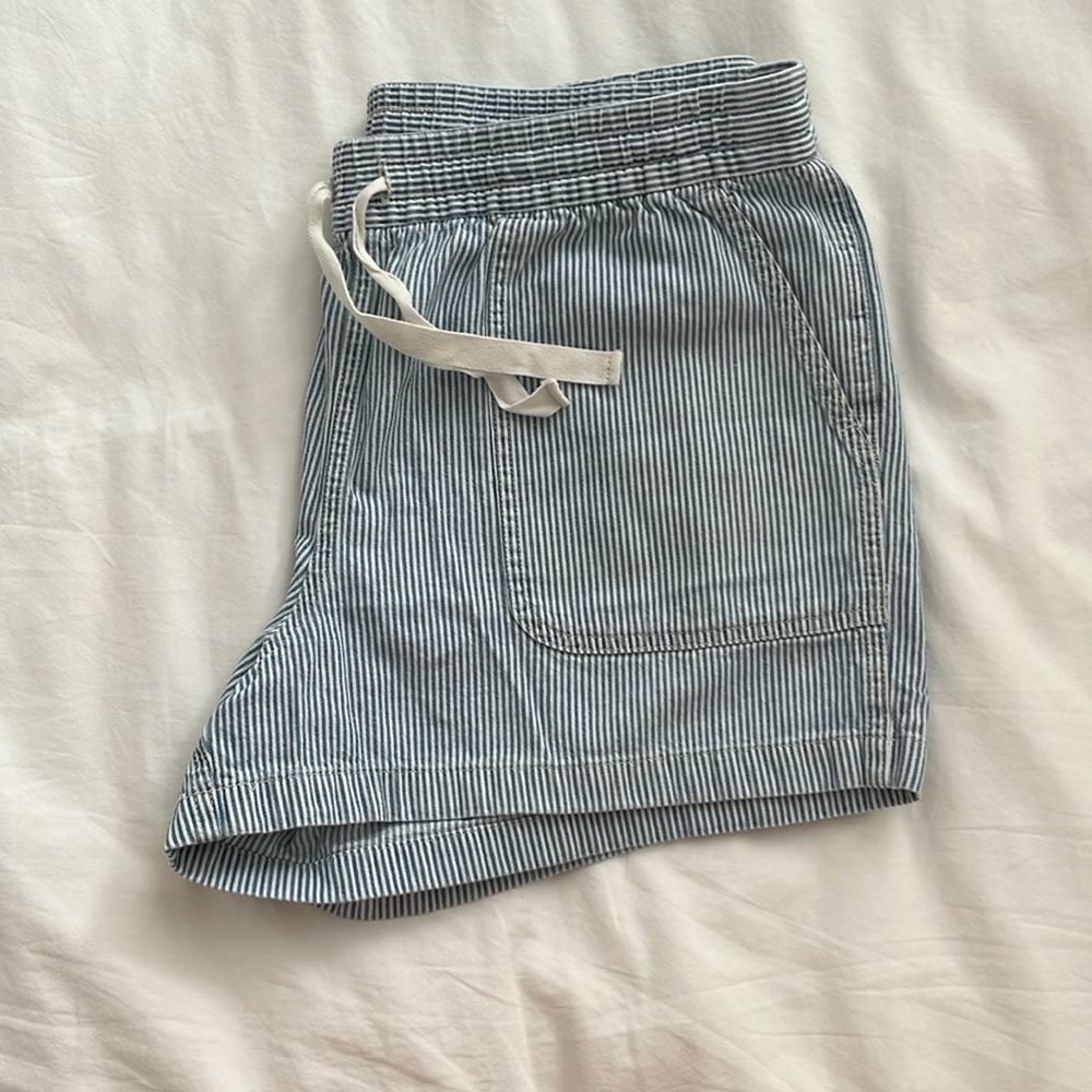 Point West for J. Crew stripe shorts size M